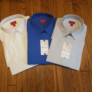 3 Alfani Spectrum Slim Fit Dress Button Down shirt